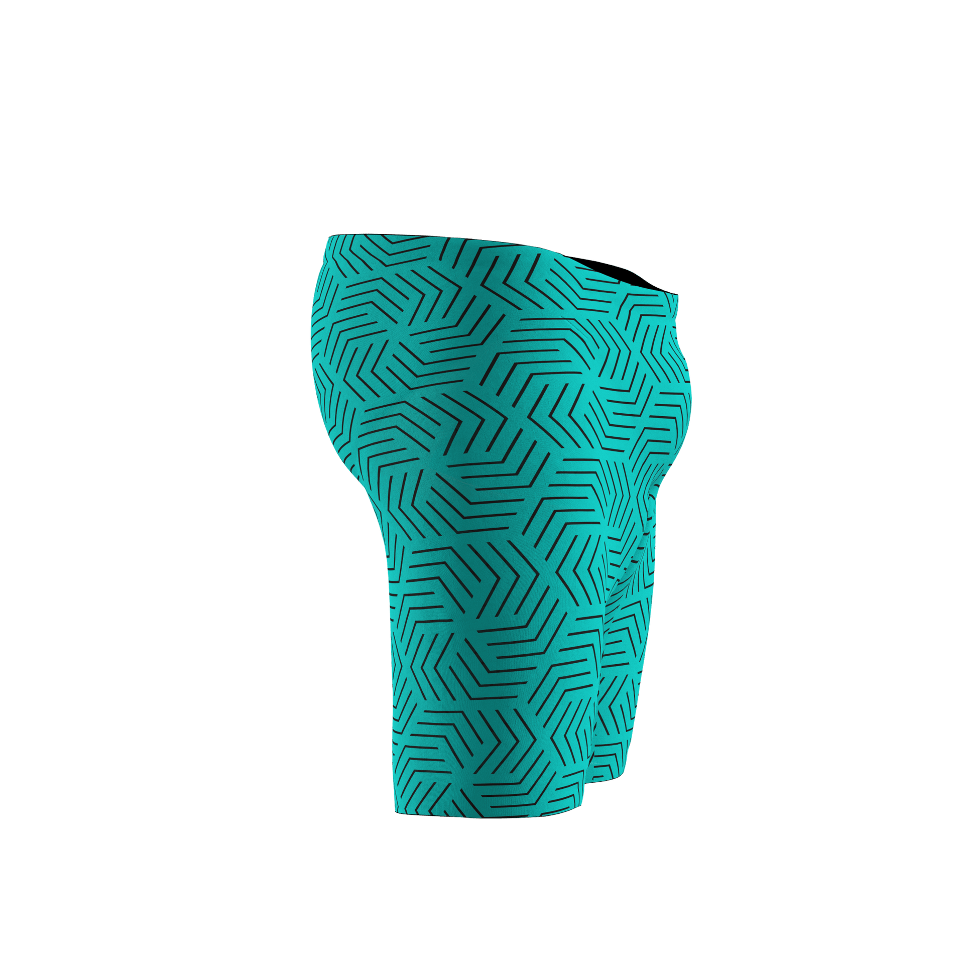 ARENA MENS POWERSKIN WATER MAZE CARBON AIR² JAMMER - Aqua