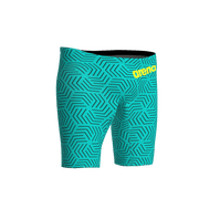ARENA MENS POWERSKIN WATER MAZE CARBON AIR² JAMMER - Aqua