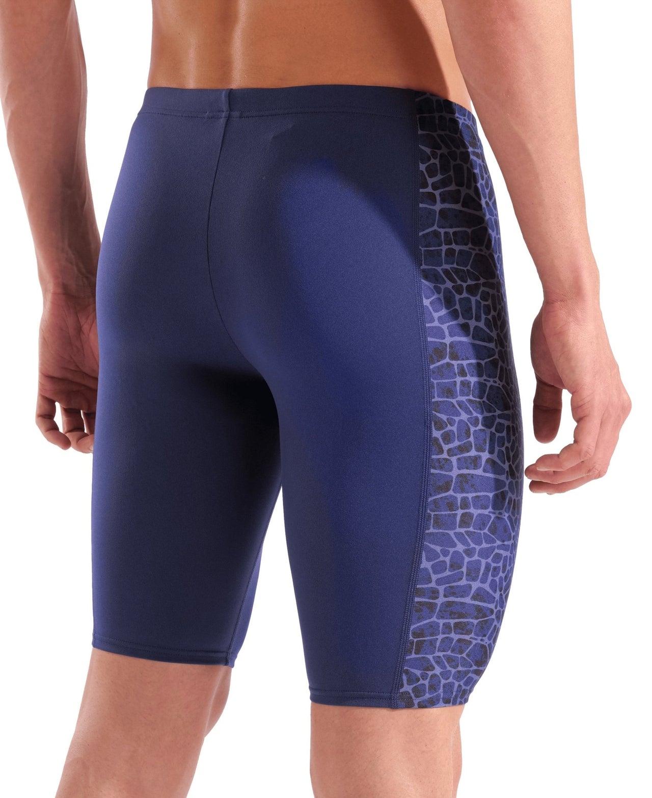 ARENA MENS SNAKESKIN JAMMER - Navy