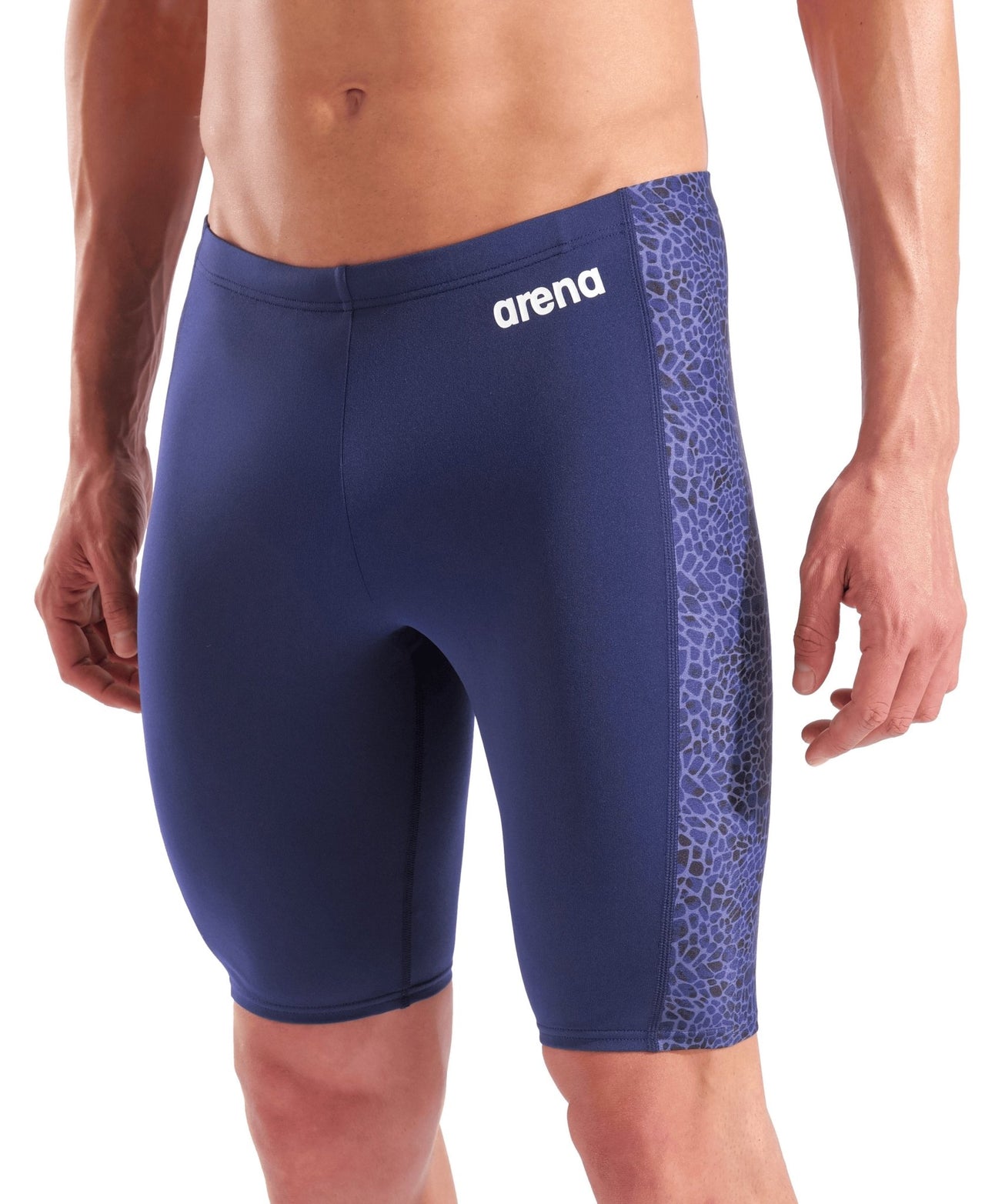 ARENA MENS SNAKESKIN JAMMER - Navy