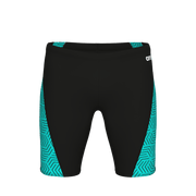 ARENA MENS WATER MAZE ALLOVER JAMMER - Aqua