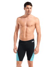 ARENA MENS WATER MAZE ALLOVER JAMMER - Aqua
