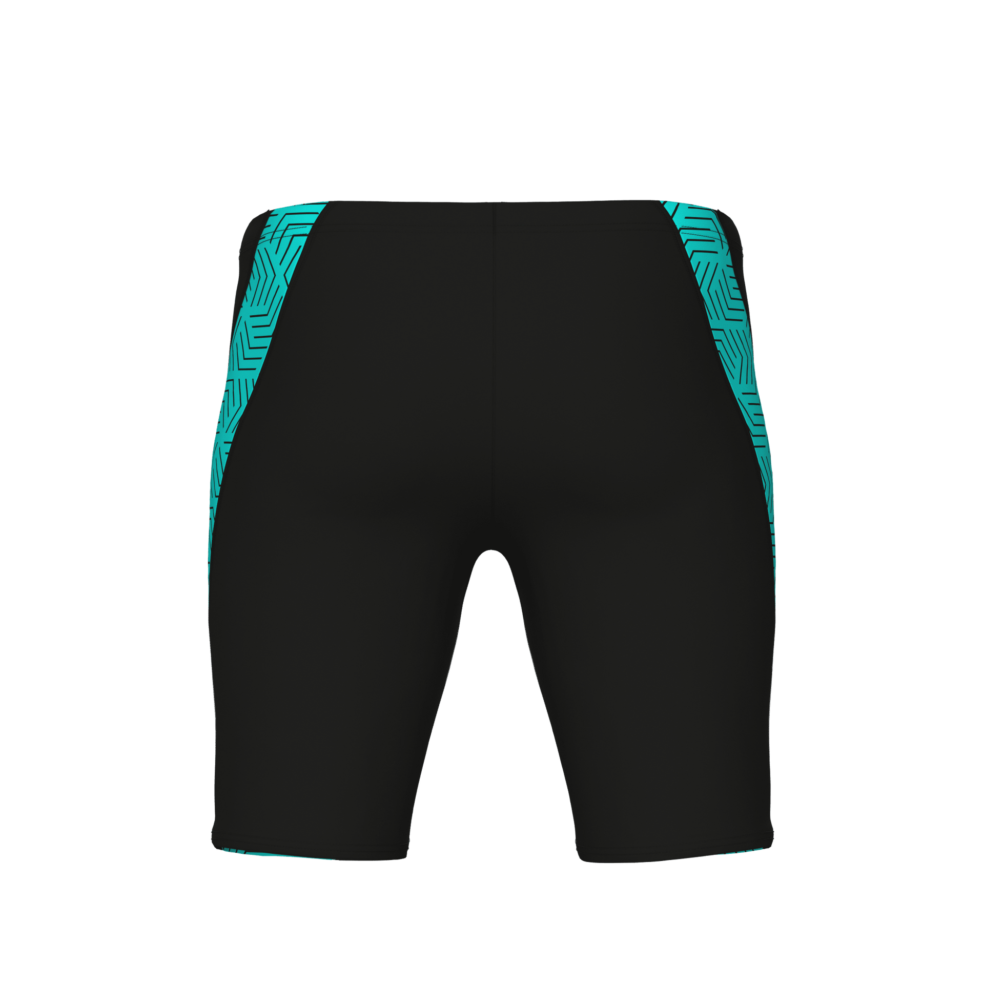 ARENA MENS WATER MAZE ALLOVER JAMMER - Aqua