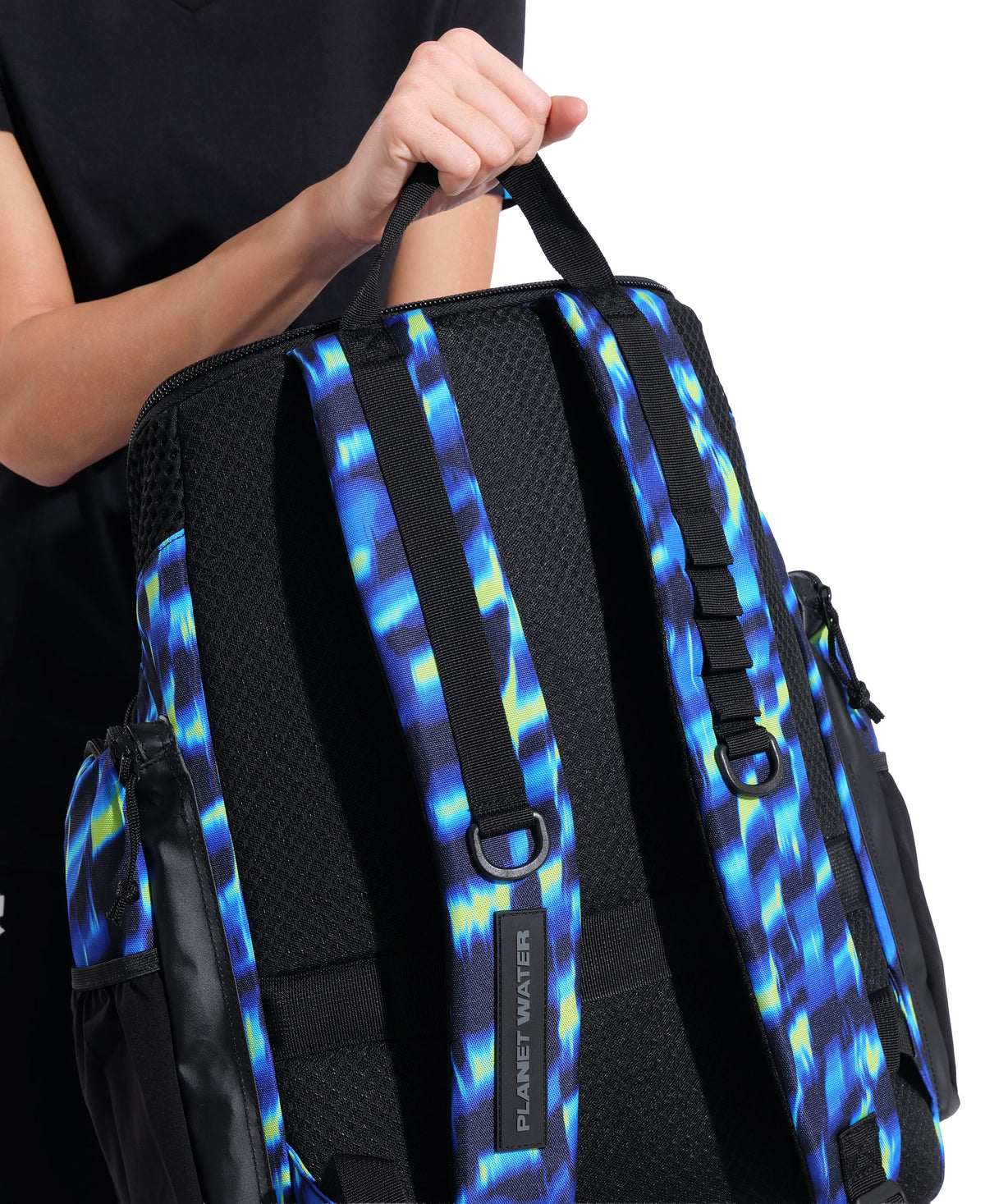 ARENA ONE GO BACKPACK 45L ALLOVER AQUA GLEAM