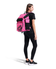 ARENA ONE GO BACKPACK 45L ALLOVER FLORAL PINK