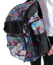 ARENA ONE GO BACKPACK 45L ALLOVER IGUANAS - Multicolour