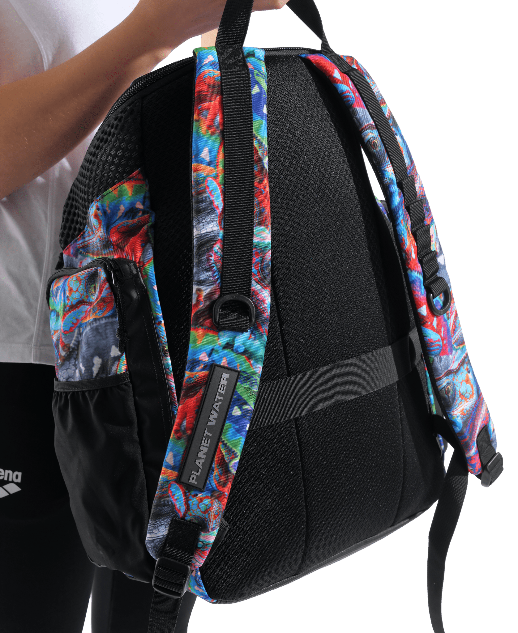 ARENA ONE GO BACKPACK 45L ALLOVER IGUANAS - Multicolour