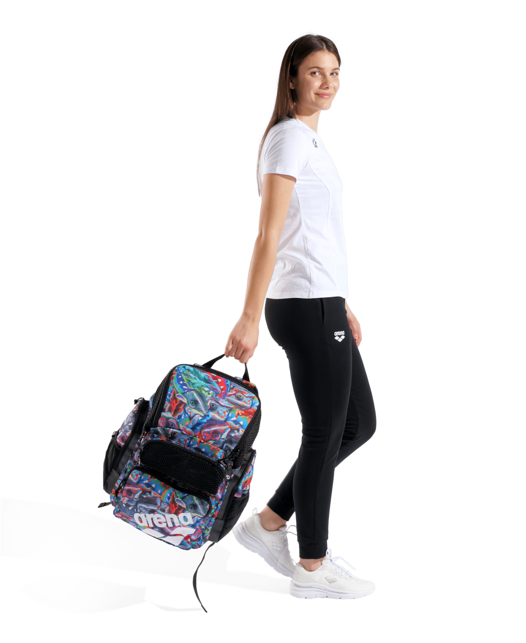 ARENA ONE GO BACKPACK 45L ALLOVER IGUANAS - Multicolour