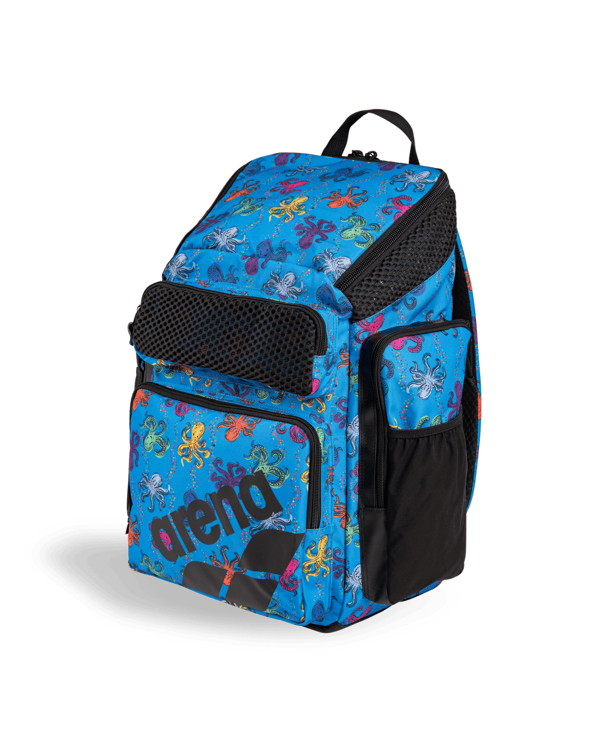 ARENA ONE GO BACKPACK 45L ALLOVER OCTOPUS - Blue
