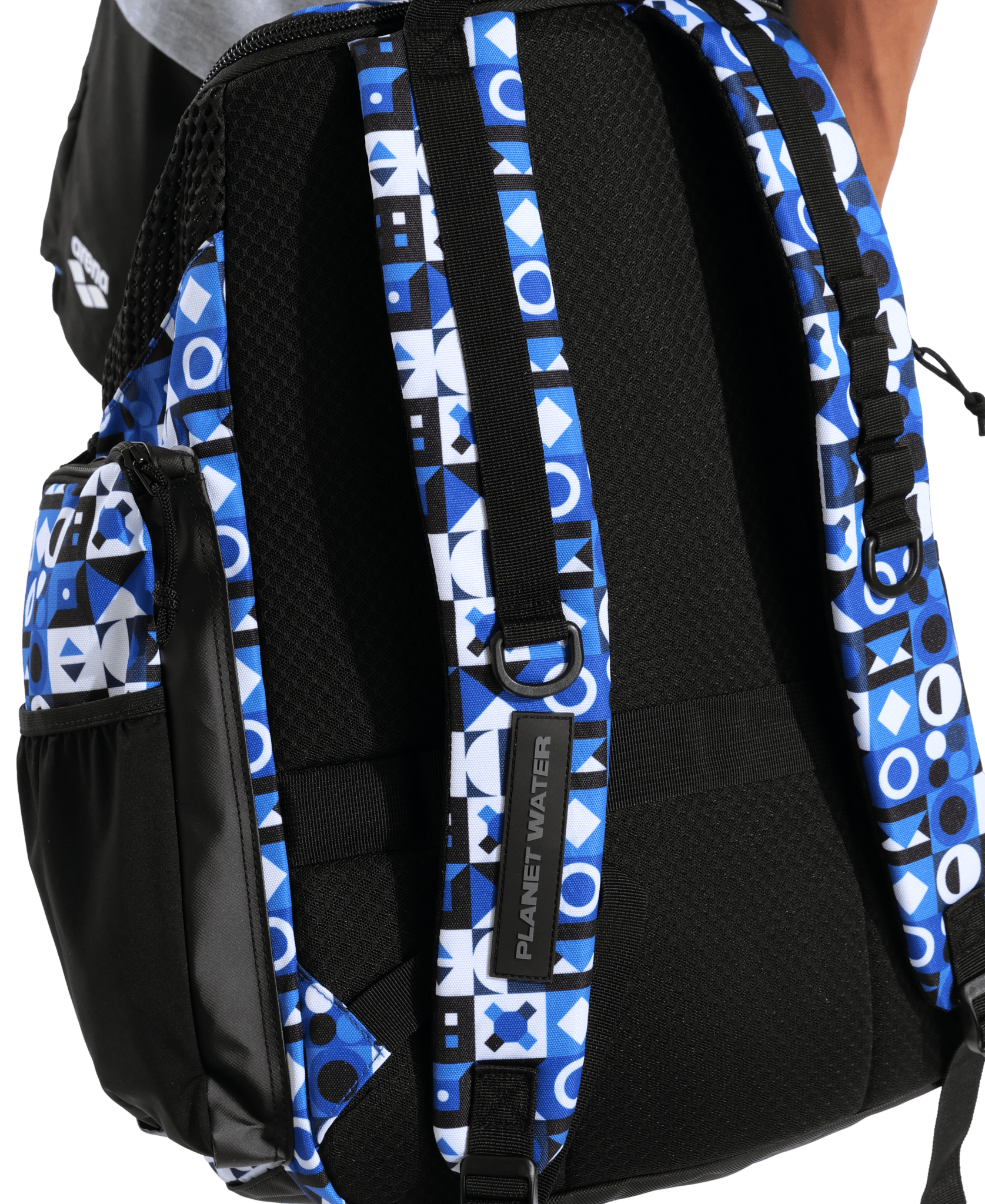 ARENA ONE GO BACKPACK 45L ALLOVER PIECES - Blue