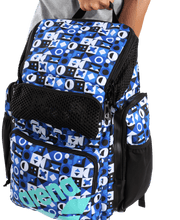 ARENA ONE GO BACKPACK 45L ALLOVER PIECES - Blue