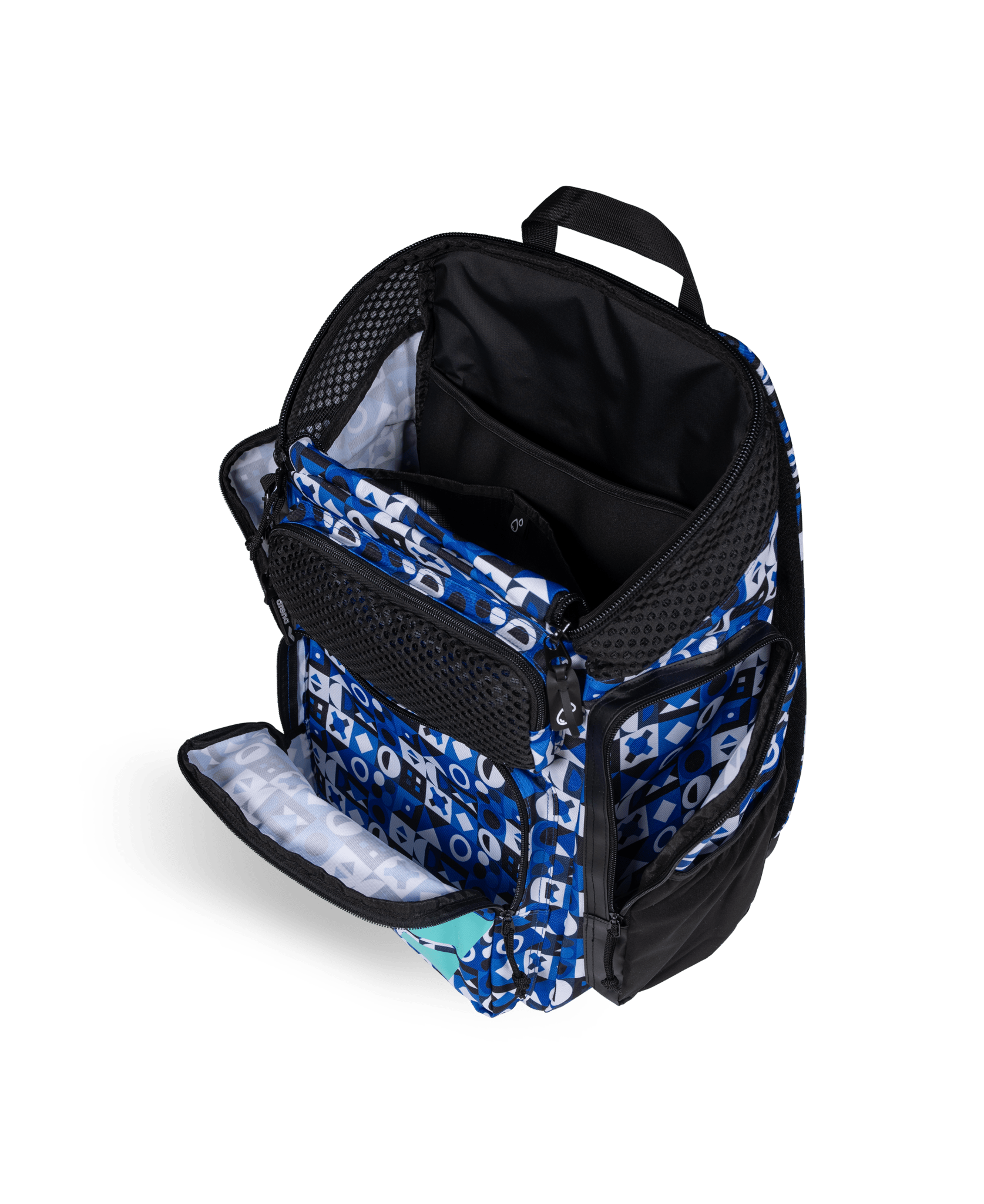 ARENA ONE GO BACKPACK 45L ALLOVER PIECES - Blue