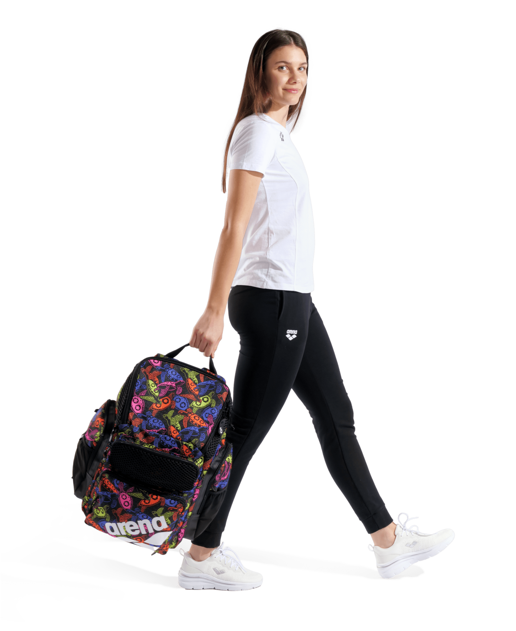 ARENA ONE GO BACKPACK 45L ALLOVER SEA TURTLES - Multicolour