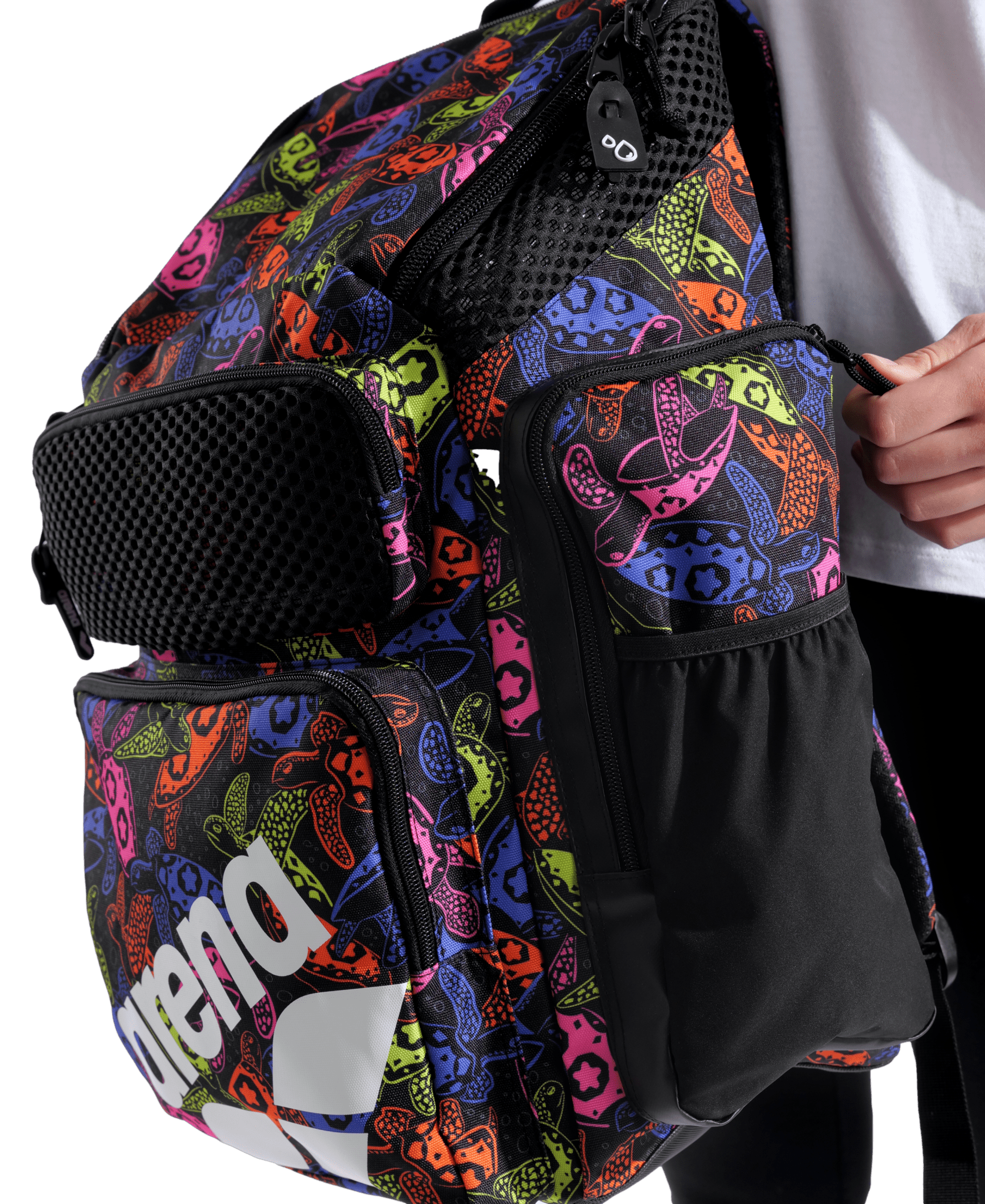 ARENA ONE GO BACKPACK 45L ALLOVER SEA TURTLES - Multicolour