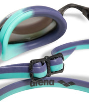 ARENA PYTHON MIRROR GOGGLES TURQUOISE LENSES