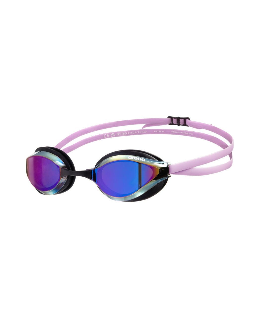 ARENA PYTHON MIRROR GOGGLES VIOLET LENSES