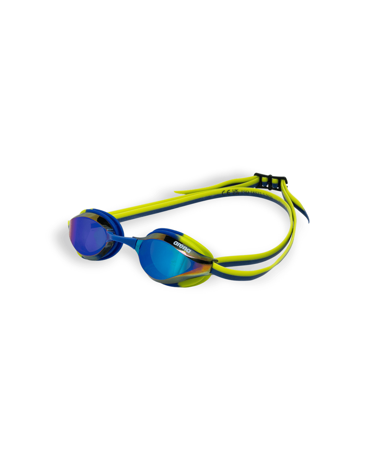 ARENA PYTHON MIRROR JUNIOR BLUE LENSES - Lime