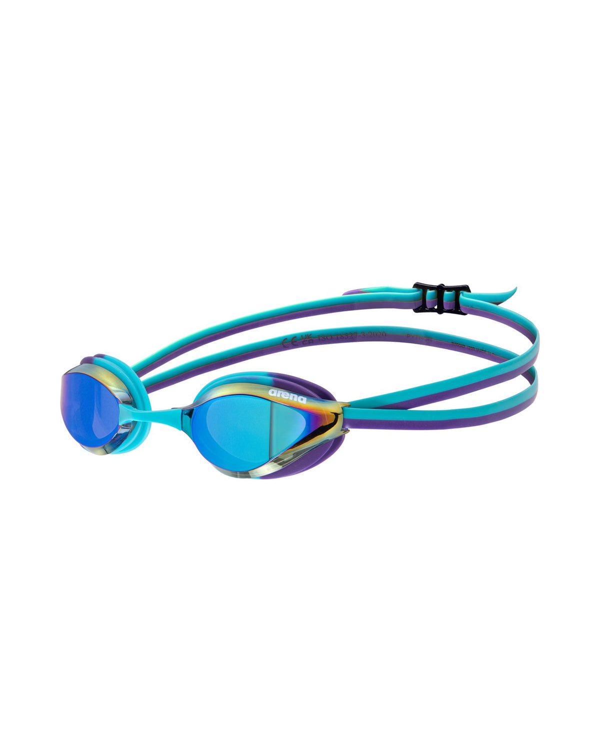 ARENA PYTHON MIRROR JUNIOR GOGGLES EMERALD LENSES