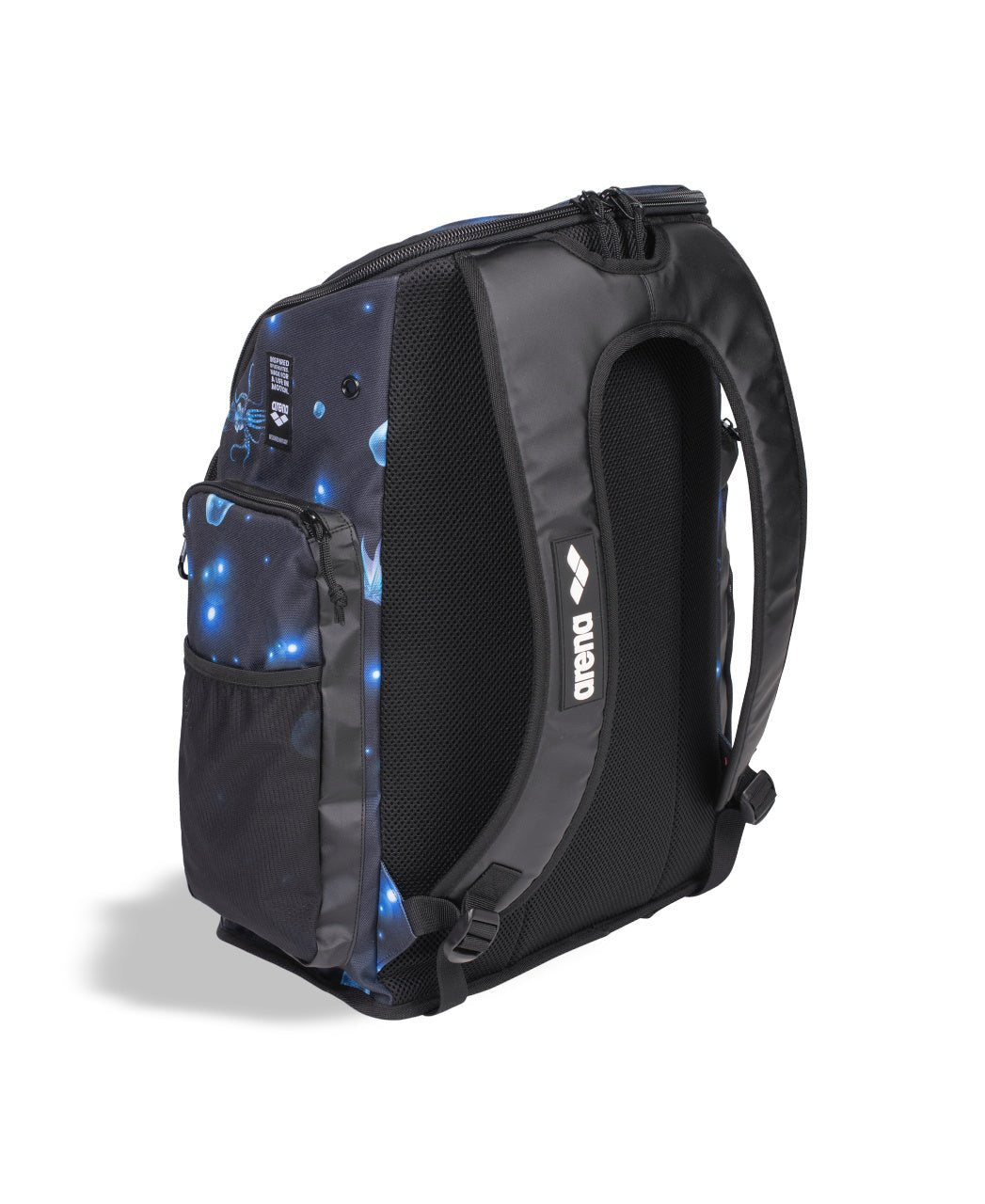 ARENA SPIKY III BACKPACK 45 ALLOVER AQUA - Navy