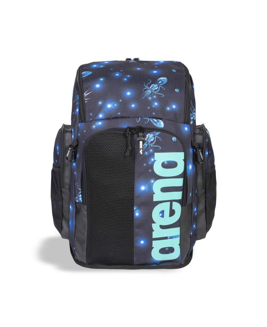 ARENA SPIKY III BACKPACK 45 ALLOVER AQUA - Navy