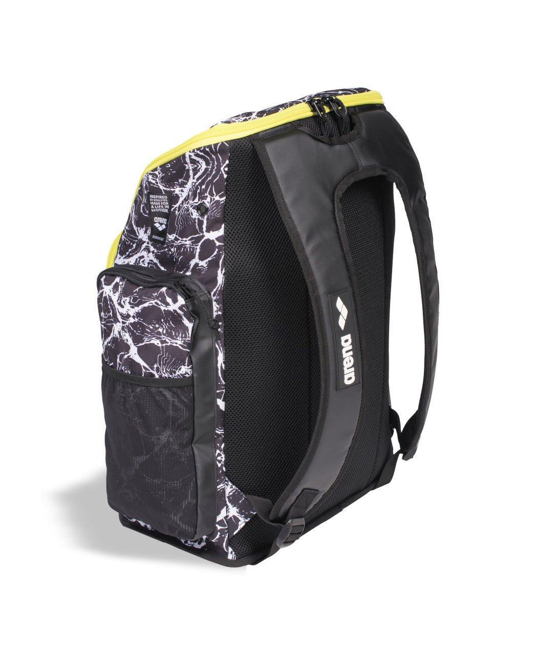ARENA SPIKY III BACKPACK 45 ALLOVER BLACK / WHITE - Black