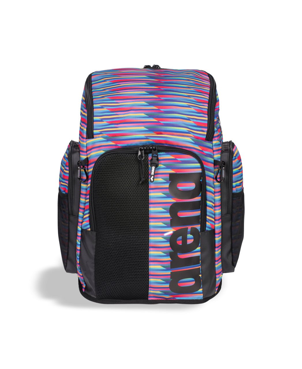 ARENA SPIKY III BACKPACK 45 ALLOVER RACING STRIPES - Multicolour