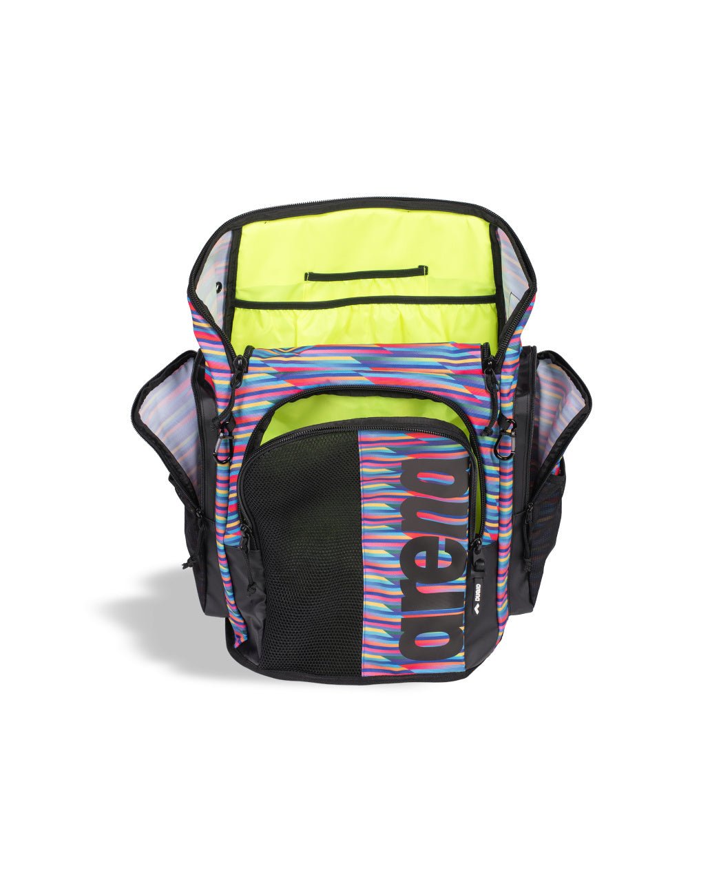 ARENA SPIKY III BACKPACK 45 ALLOVER RACING STRIPES - Multicolour