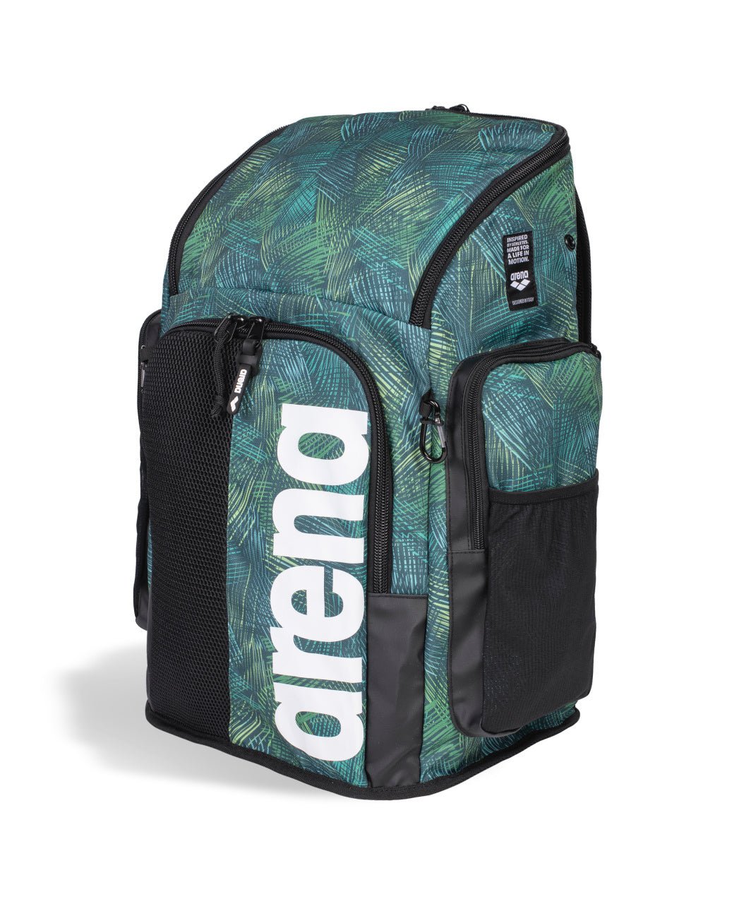 ARENA SPIKY III BACKPACK 45 ALLOVER TEAM ENERGY GREEN - Green