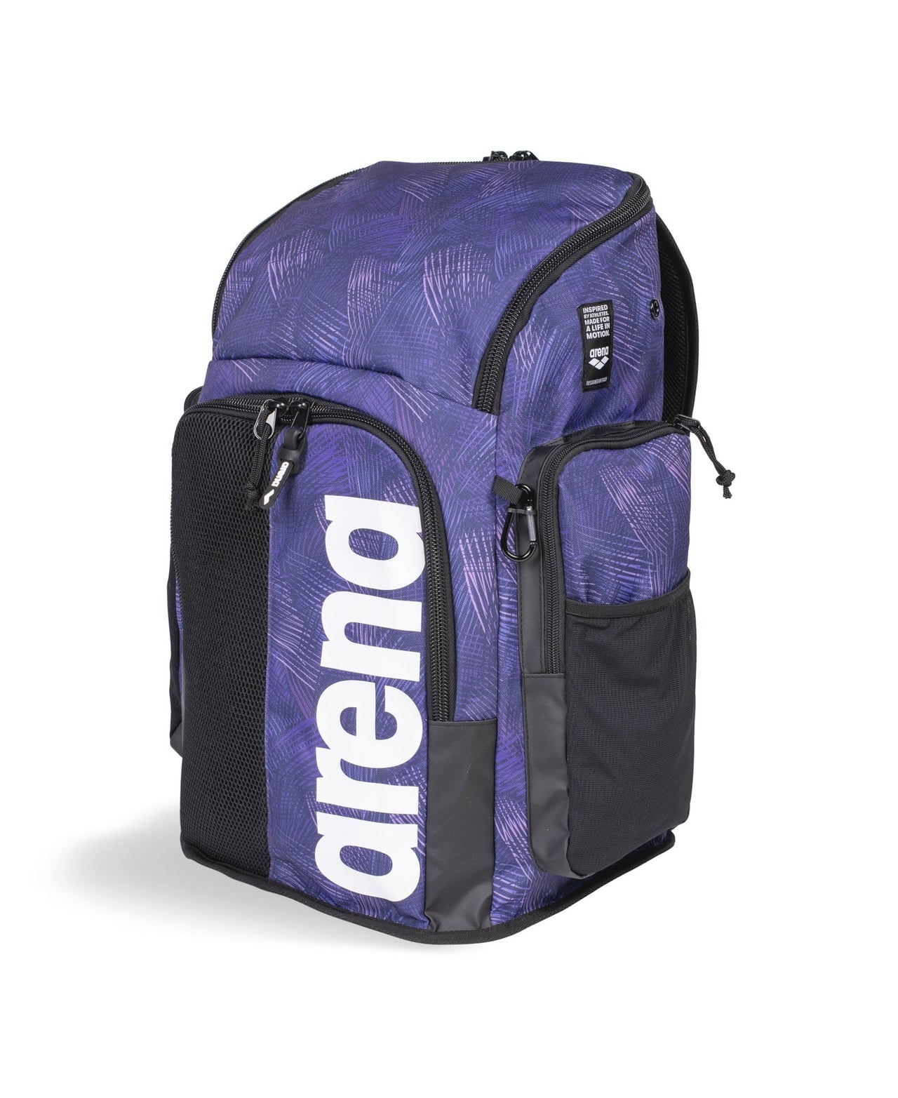 ARENA SPIKY III BACKPACK 45 ALLOVER TEAM ENERGY PLUM - Plum