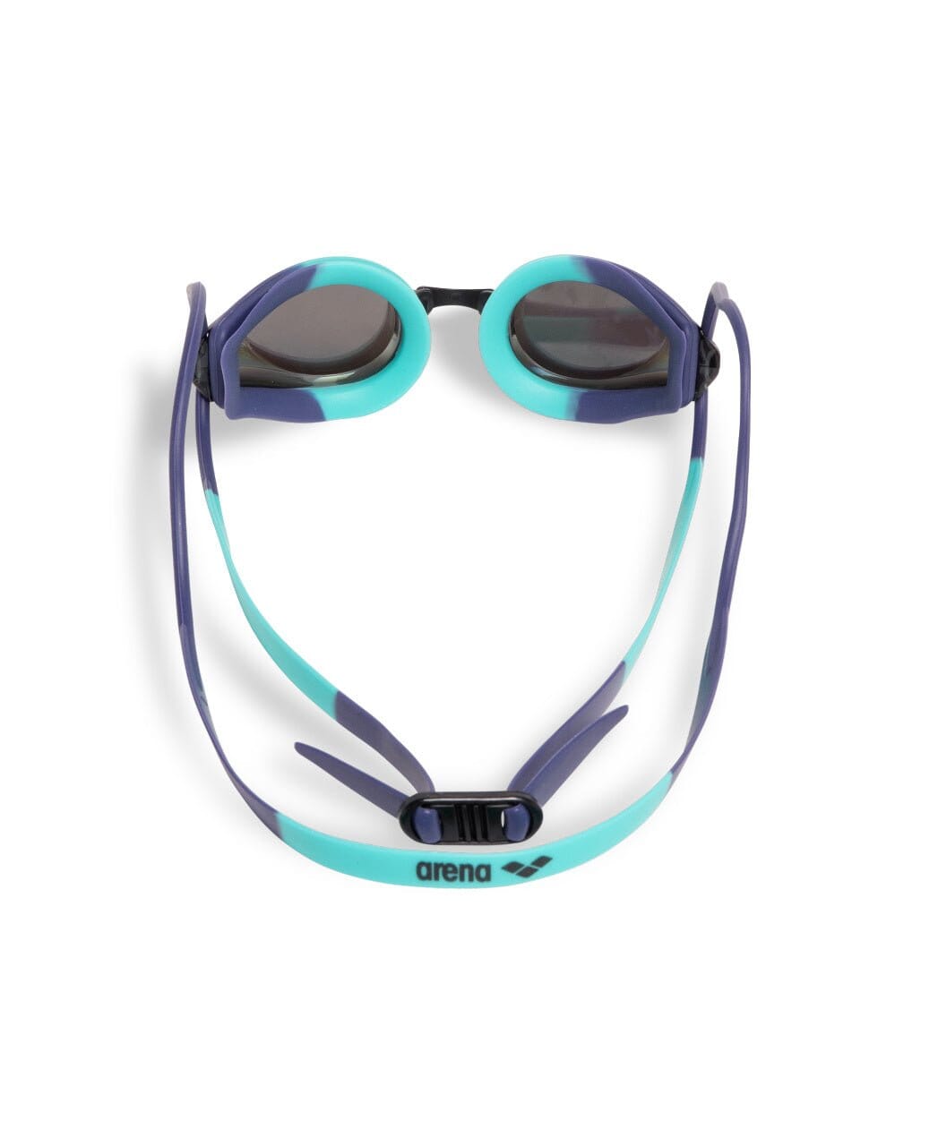 ARENA TRACKS MIRROR GOGGLES TURQUOISE LENSES