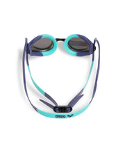 ARENA TRACKS MIRROR GOGGLES TURQUOISE LENSES