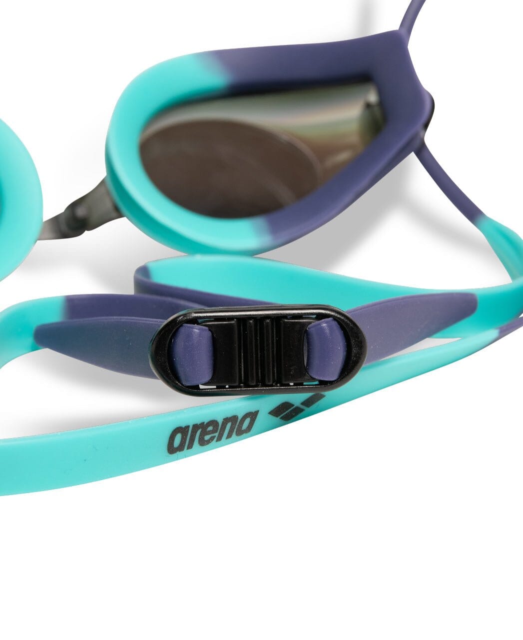 ARENA TRACKS MIRROR GOGGLES TURQUOISE LENSES