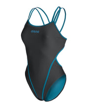 ARENA WOMENS HYPERFLOW SOLID DOUBLE CROSS BACK SWIMSUIT