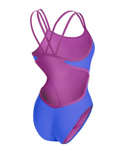 ARENA WOMENS HYPERFLOW SOLID DOUBLE CROSS BACK SWIMSUIT