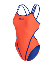 ARENA WOMENS HYPERFLOW SOLID DOUBLE CROSS BACK SWIMSUIT