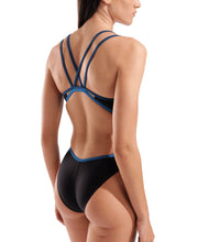 ARENA WOMENS HYPERFLOW SOLID DOUBLE CROSS BACK SWIMSUIT