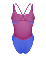 ARENA WOMENS HYPERFLOW SOLID DOUBLE CROSS BACK SWIMSUIT