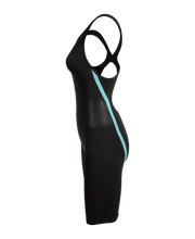 ARENA WOMENS POWERSKIN AIR 3 OPEN BACK KNEESUIT - Black