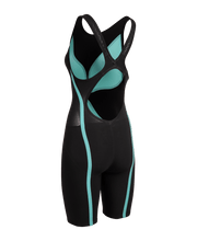ARENA WOMENS POWERSKIN AIR 3 OPEN BACK KNEESUIT - Black