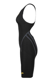 ARENA WOMENS POWERSKIN CARBON CORE FX OPEN BACK KNEESUIT - Black