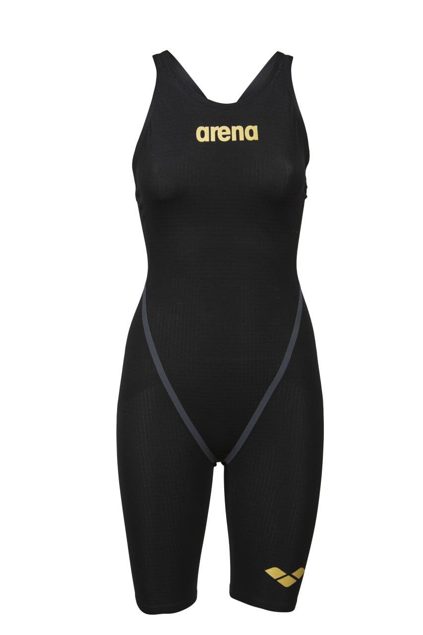 ARENA WOMENS POWERSKIN CARBON CORE FX OPEN BACK KNEESUIT