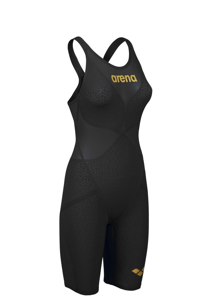ARENA WOMENS POWERSKIN CARBON GLIDE OPEN BACK KNEESUIT