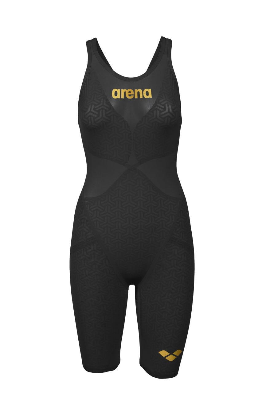 ARENA WOMENS POWERSKIN CARBON GLIDE OPEN BACK KNEESUIT