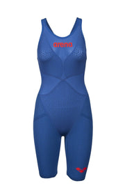 ARENA WOMENS POWERSKIN CARBON GLIDE OPEN BACK KNEESUIT