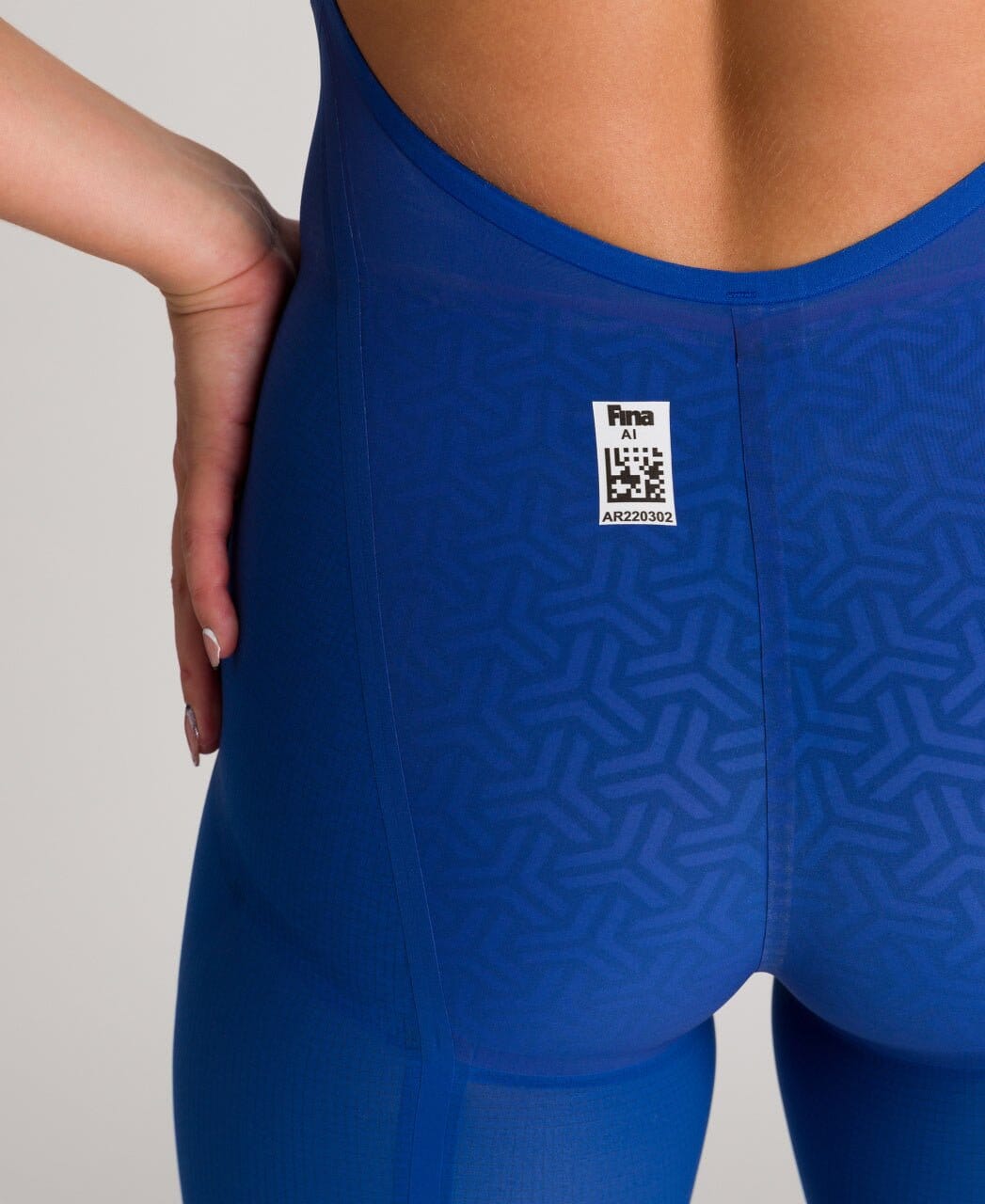 ARENA WOMENS POWERSKIN CARBON GLIDE OPEN BACK KNEESUIT