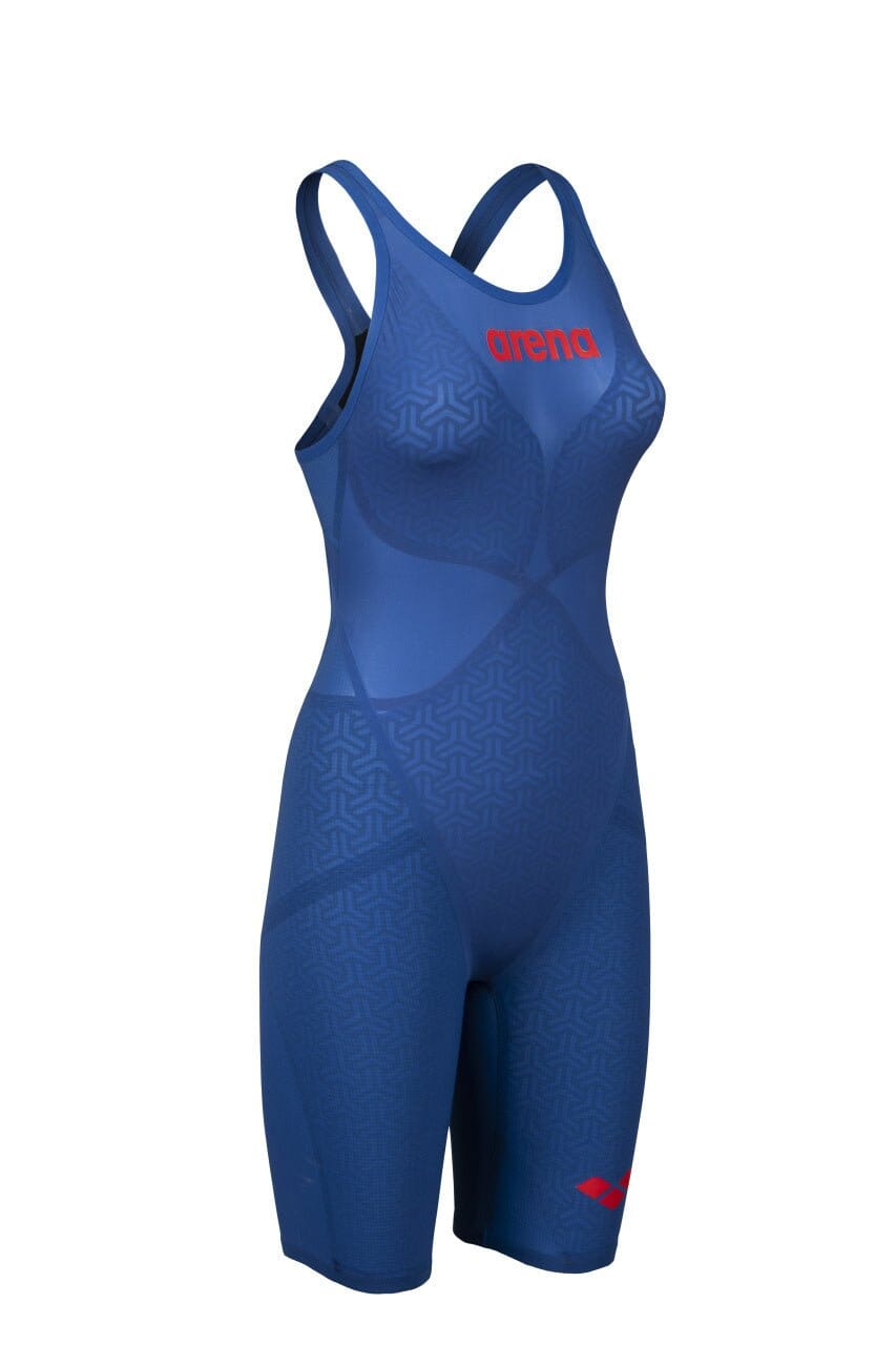 ARENA WOMENS POWERSKIN CARBON GLIDE OPEN BACK KNEESUIT