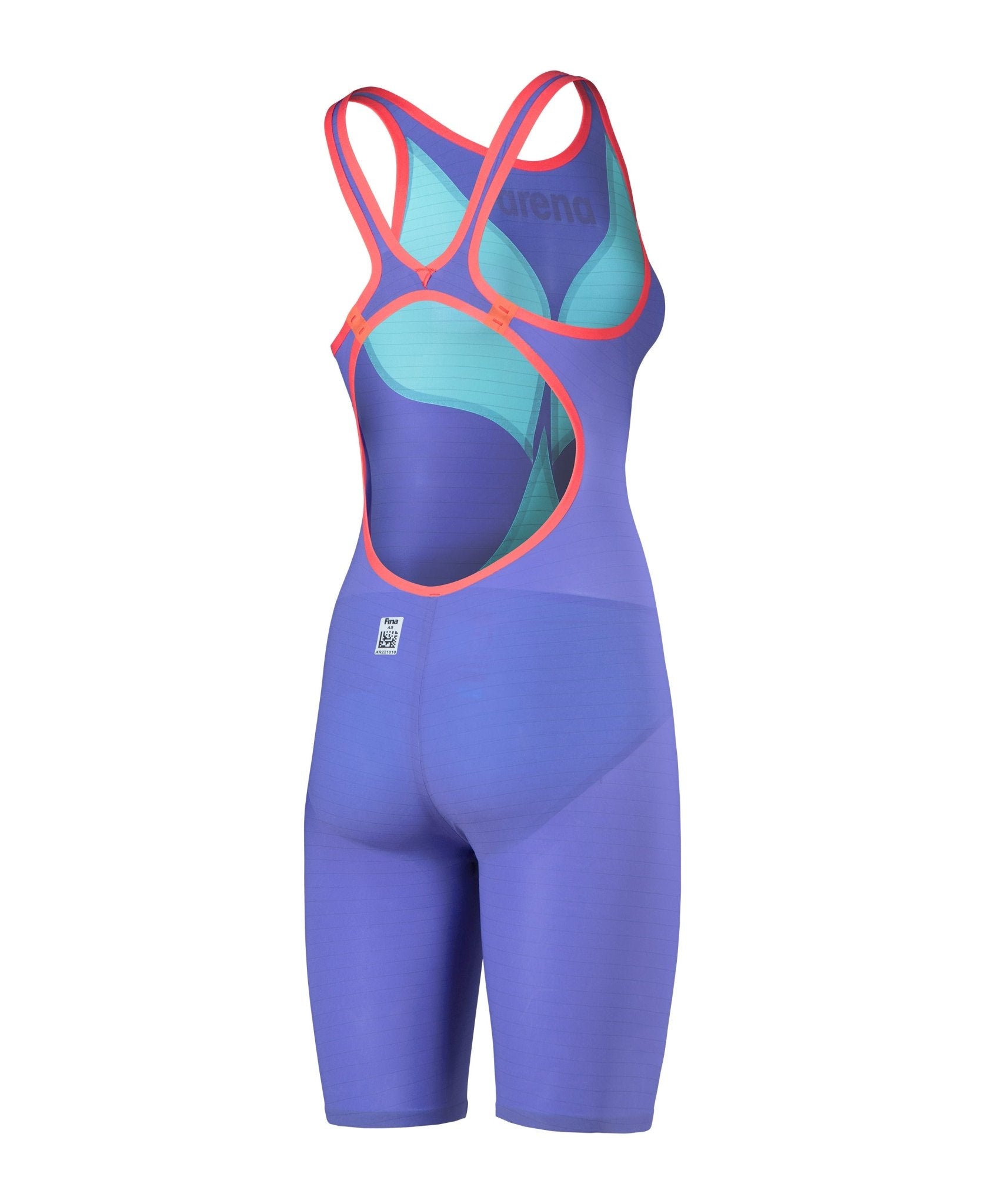 Arena Womens Powerskin Eclipse Glare Carbon Air² Open Back Kneesuit