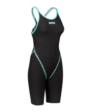 ARENA WOMENS POWERSKIN PRIMO OPEN BACK KNEESUIT - Black
