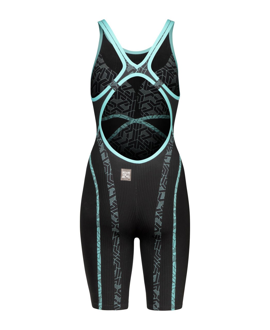 ARENA WOMENS POWERSKIN PRIMO OPEN BACK KNEESUIT - Black