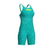 ARENA WOMENS POWERSKIN WATER MAZE CARBON AIR² OPEN BACK KNEESUIT